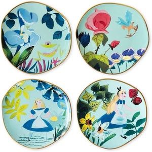 Disney Alice in Wonderland Mary Blair plate set